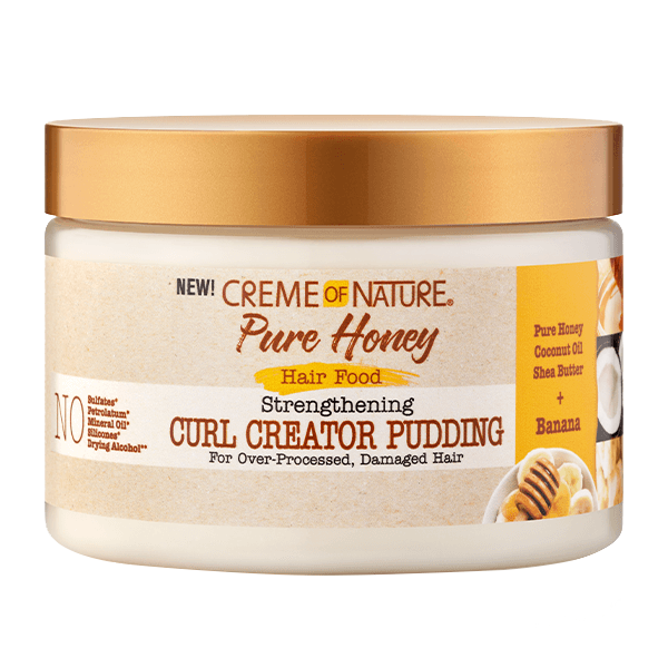 Creme Of Nature - Pure Honey Hair Food Curl Creator Pudding - 11.5 oz