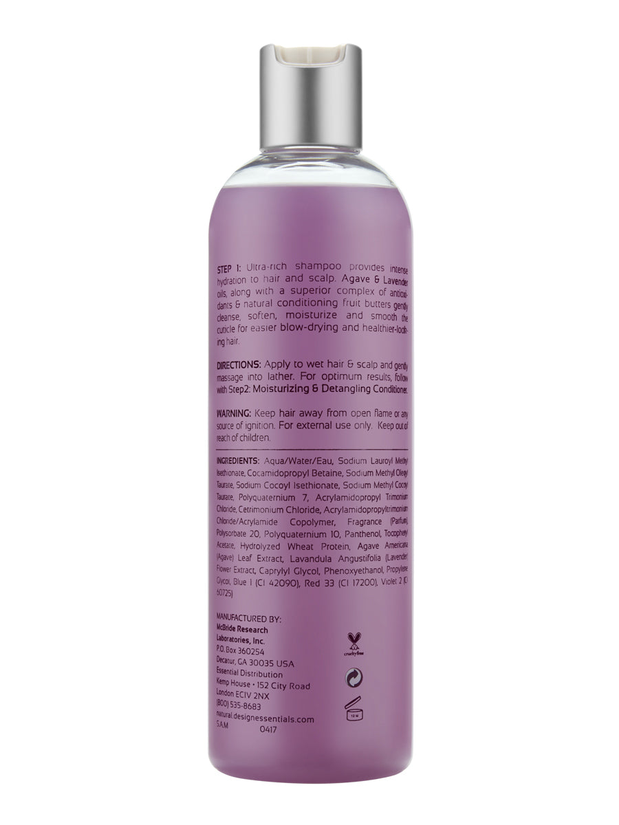 Design Essentials Agave & Lavender Moisturizing Hair Bath 12oz