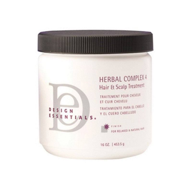 Design Essentials - Herbal Complex 4 Hair & Scalp Treatment 16oz