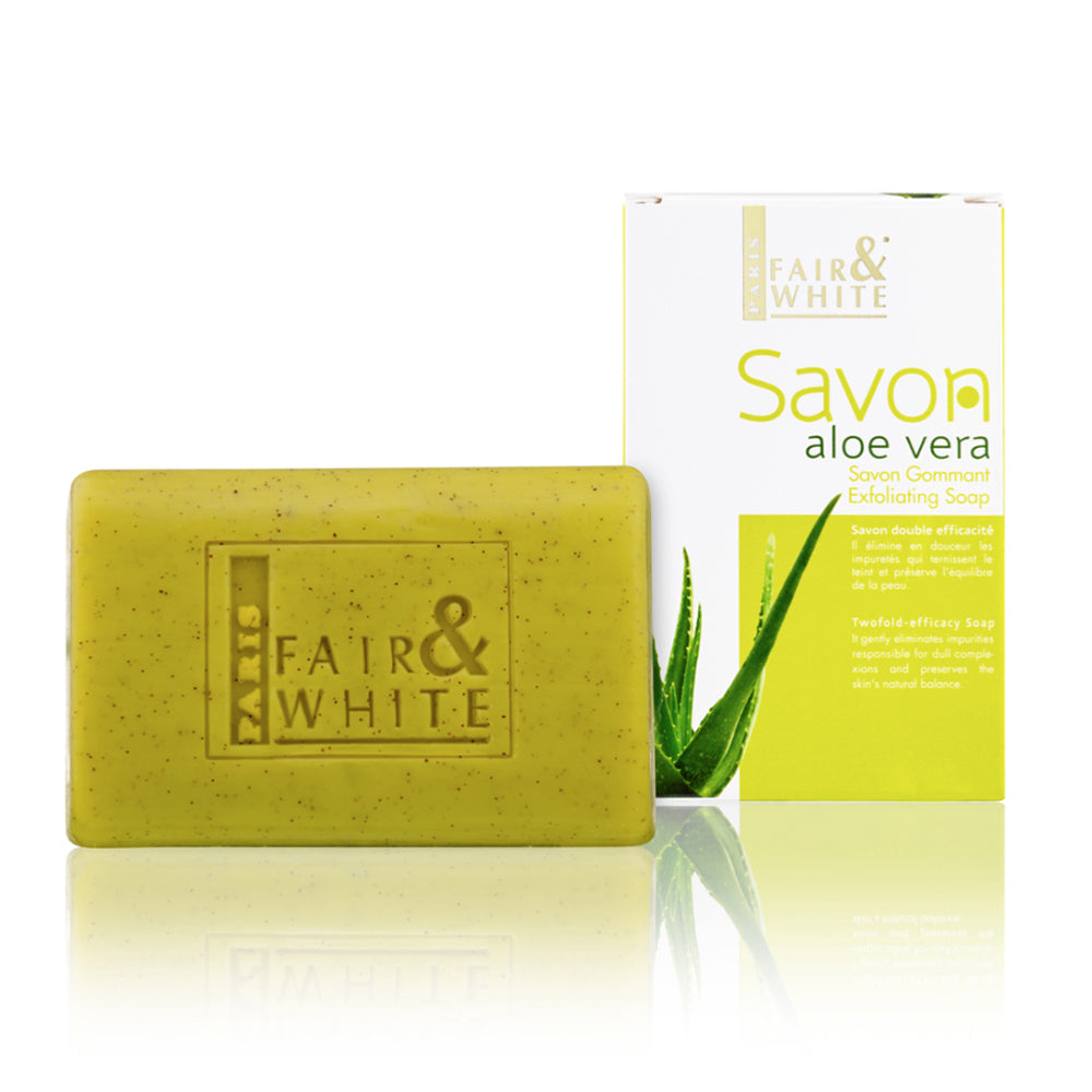 Fair & White - Exfoliating Aloe Vera Soap