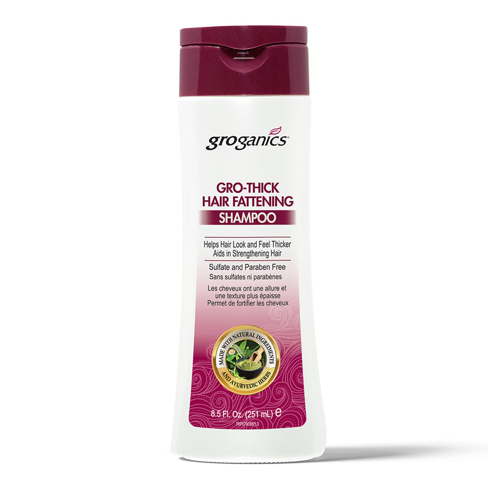 Groganics Growthick Hair Fattening Shampoo 8 oz