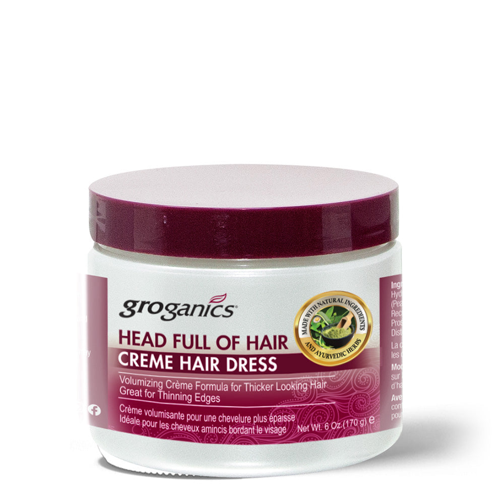Groganics Head Full Of Hair Volumizing Créme 6 oz