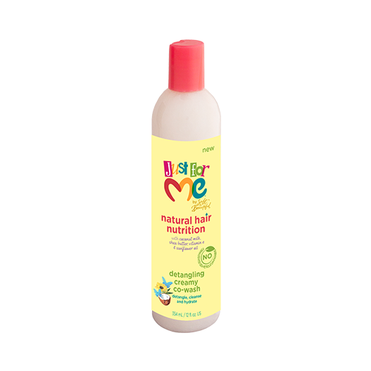 Just For Me - Natural Hair Nutrition Detangling Creamy Co-Wash - 12 oz
