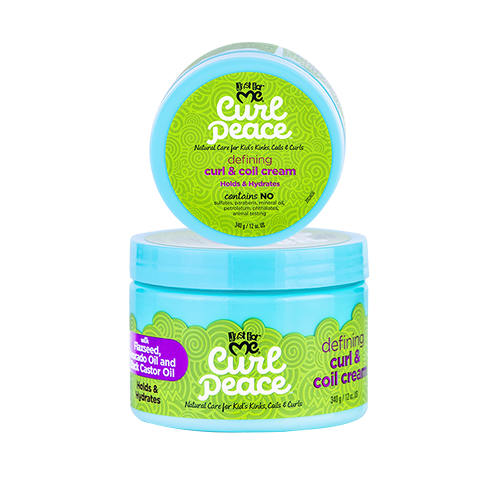 Just For Me - Curl Peace Defining Curl & Coil Cream - 12 oz