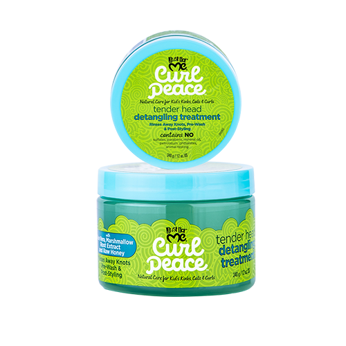 Just For Me - Curl Peace Tender Head Detangling Treatment - 12 oz