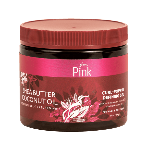 Luster's Pink - Shea Butter Coconut Oil Curl-Poppin' Defining Gel 