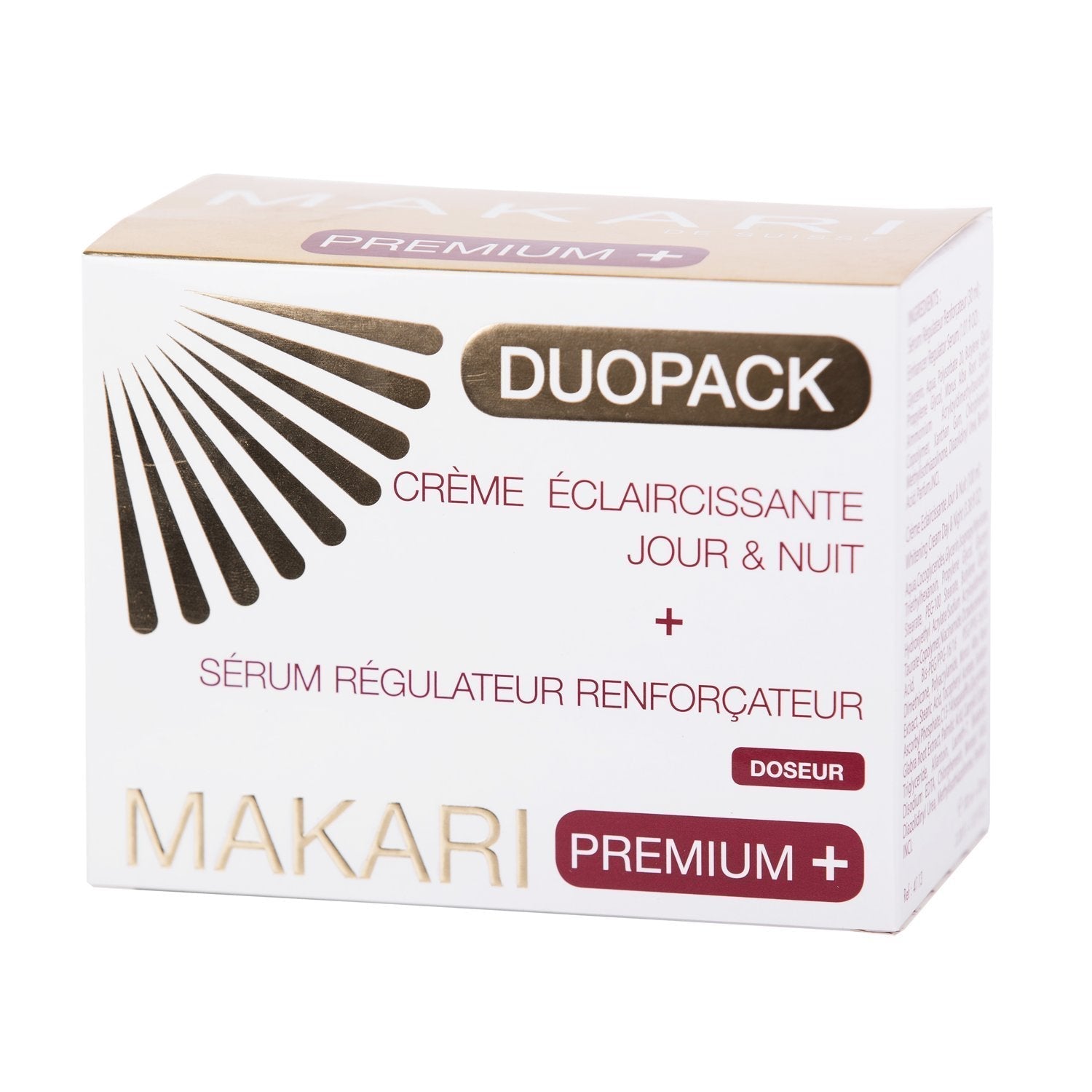 Makari Premium Plus Duo Pack (Face Cream + Serum)