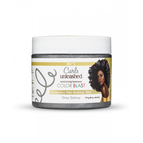 ORS Curls Unleashed Color Blast Temporary Hair Makeup Wax Gray Galaxy 6 oz