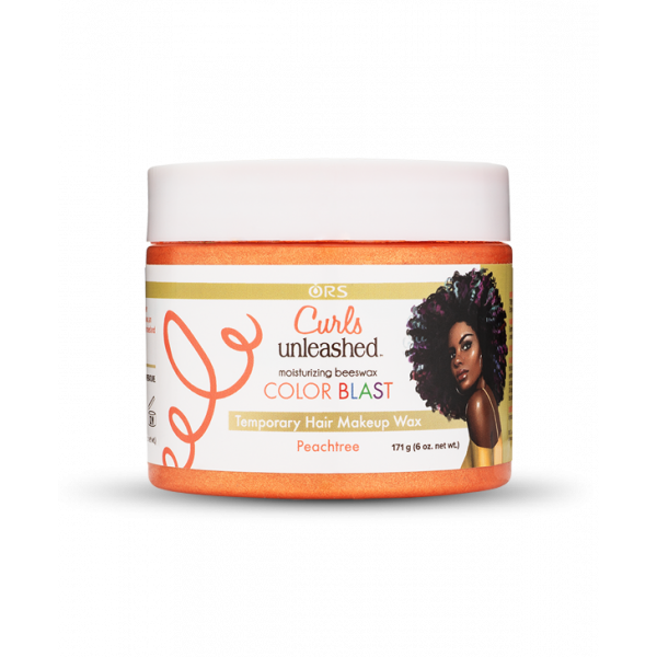 ORS Curls Unleashed Color Blast Temporary Hair Makeup Wax Peachtree 6 oz