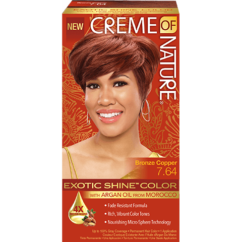 Creme Of Nature - Exotic Shine Colour Bronze Copper 7.64
