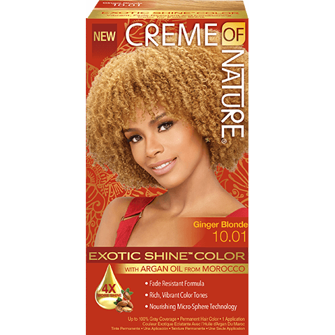 Creme Of Nature - Exotic Shine Colour Ginger Blonde 10.01