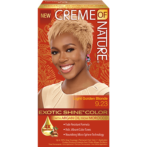 Creme Of Nature - Exotic Shine Colour Light Golden Blonde 9.23