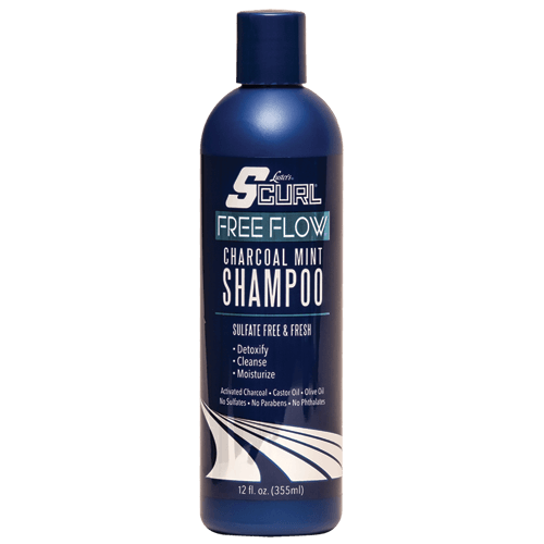 SCurl - Free Flow Charcoal Mint Shampoo