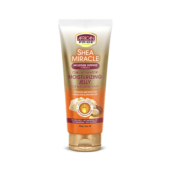 African Pride - Shea Miracle Curl Activator Moisturizing Jelly - 6 oz