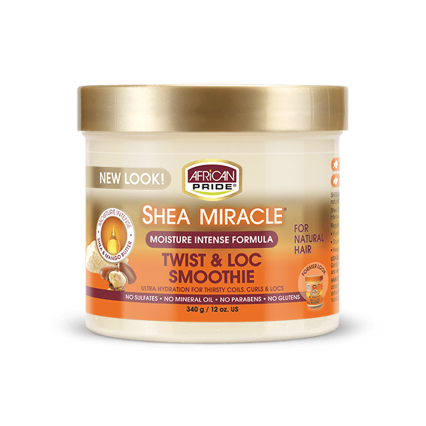 African Pride - Shea Miracle Twist & Loc Smoothie - 12 oz