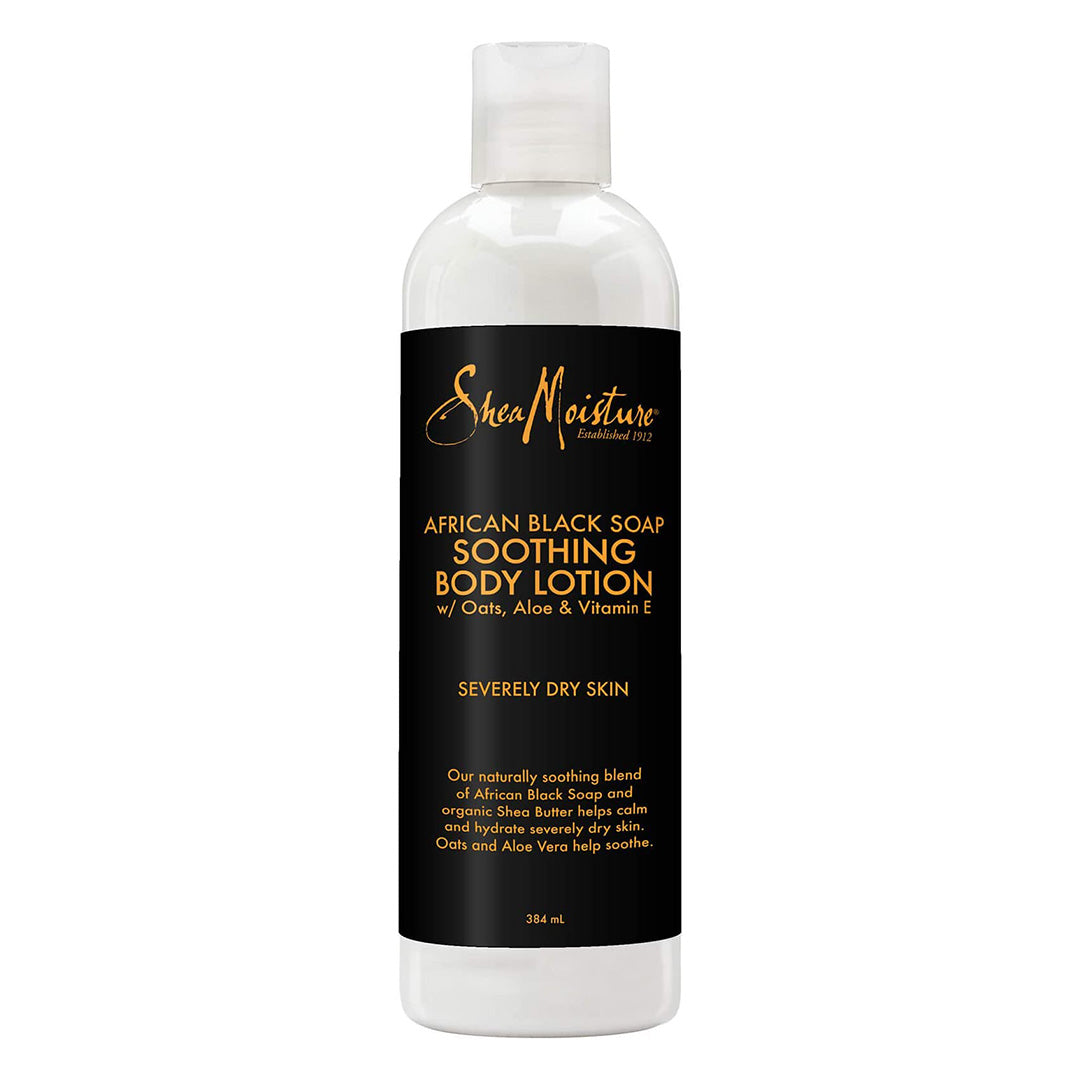 Shea Moisture African Black Soap Soothing Body Lotion 13 oz