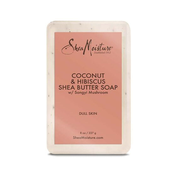 Shea Moisture - Coconut & Hibiscus Shea Butter Soap - 8oz