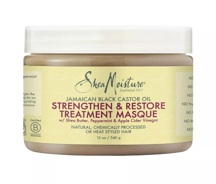 Shea Moisture - Jamaican Black Castor Oil Treatment Masque - 12oz