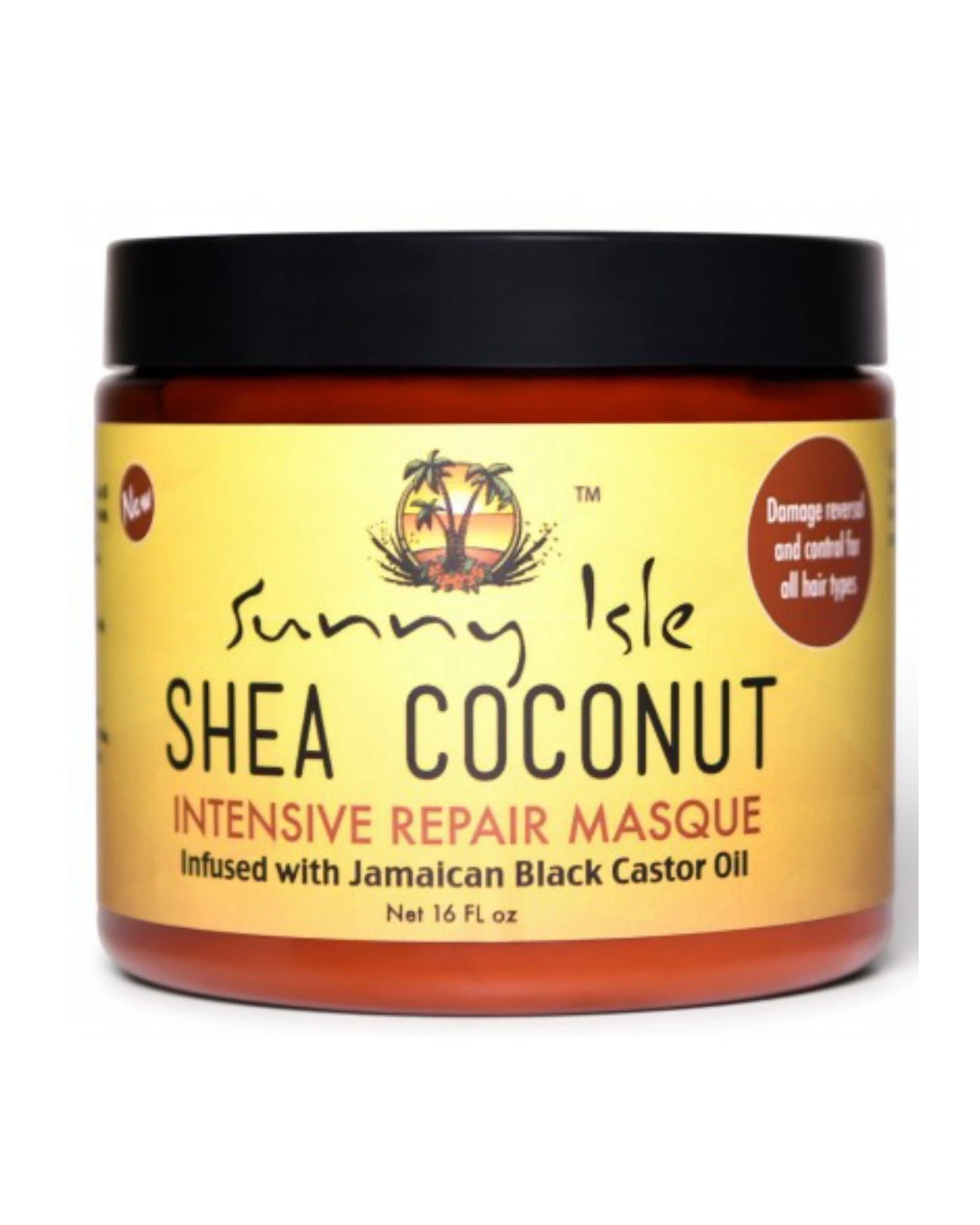 Sunny Isle - Shea Coconut Intensive Repair Masque - 16oz